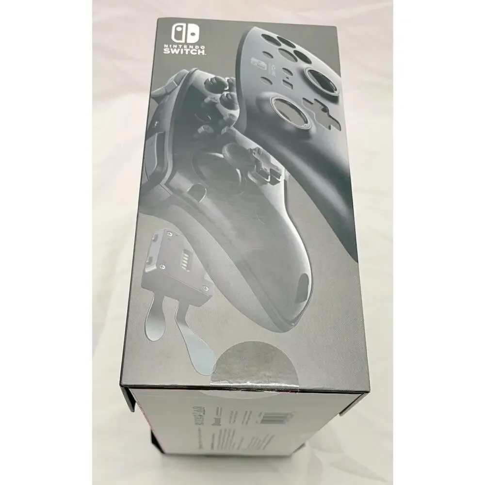 Power A Fusion Pro Wireless Controller for Nintendo Switch - White Black Tested